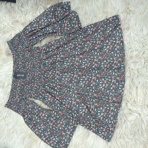 Floral off the shoulder dress